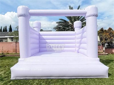 popular pvc mini party inflatable white castle white bouncy house